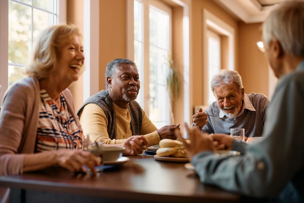 senior residents in assisted living